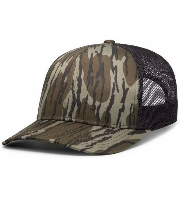 Pacific Headwear 108C Camo Snapback Trucker Cap