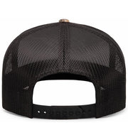 Pacific Headwear 108C Camo Snapback Trucker Cap