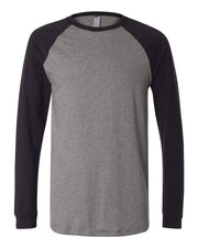 BELLA + CANVAS Long Sleeve Jersey Baseball Tee - 3000