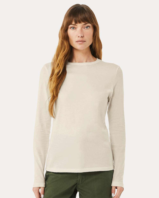 Women’s Jersey Long Sleeve Tee - BELLA + CANVAS 6500