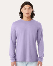 Heather CVC Long Sleeve Tee - BELLA + CANVAS 3501CVC