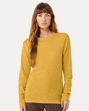 Heather CVC Long Sleeve Tee - BELLA + CANVAS 3501CVC