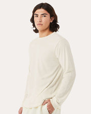 Heather CVC Long Sleeve Tee - BELLA + CANVAS 3501CVC