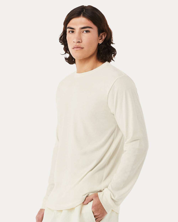 Heather CVC Long Sleeve Tee - BELLA + CANVAS 3501CVC