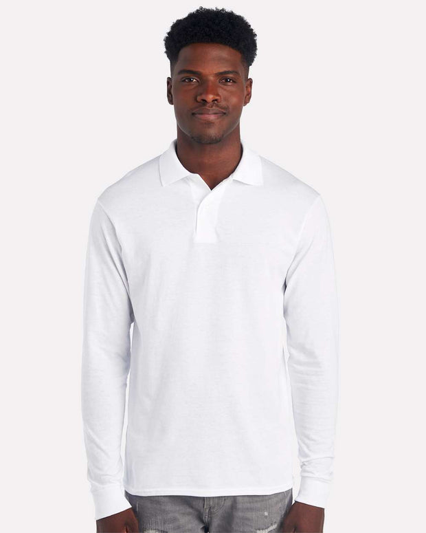 JERZEES - Dri-Power® Long Sleeve Polo - 437LR