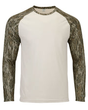 Paragon Jackson Mossy Oak Colorblocked Long Sleeve T-Shirt - 236
