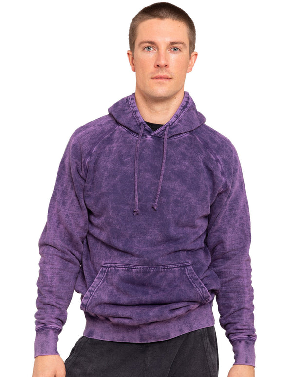 Lane Seven LST004 - Unisex Vintage Raglan Hooded Sweatshirt