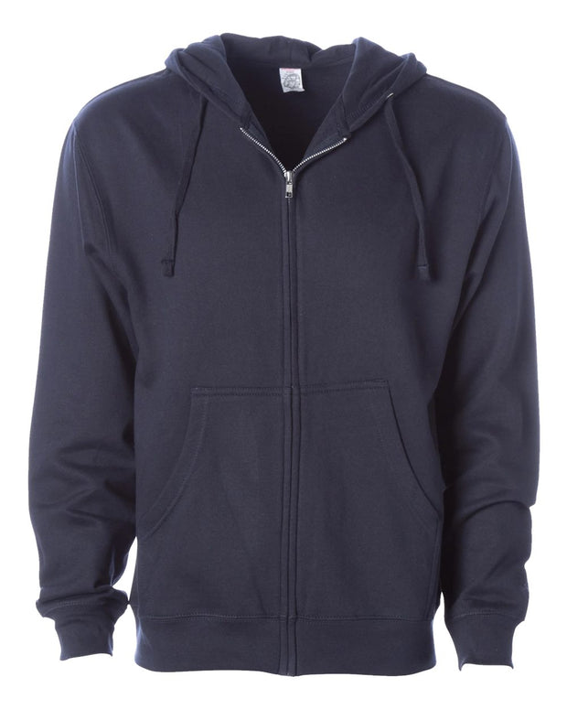 Independent Trading Co. - Midweight Full-Zip Hooded Sweatshirt - SS4500Z