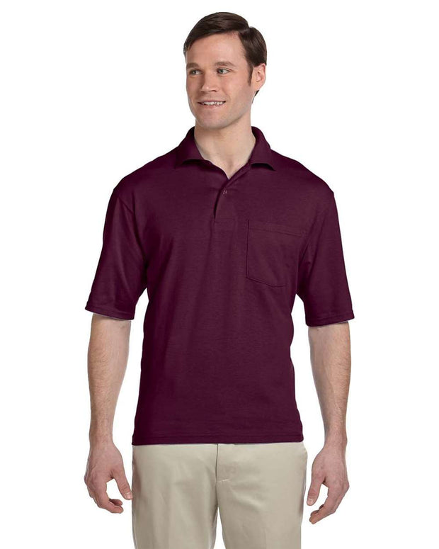 JERZEES - SpotShield® 50/50 Polo with Pocket - 436MPR