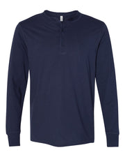BELLA + CANVAS Jersey Henley - 3150