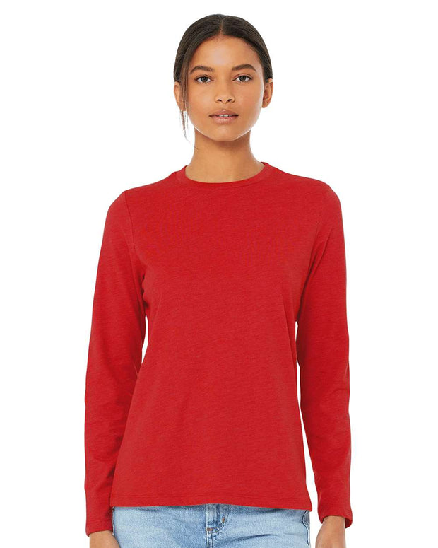 Women’s Jersey Long Sleeve Tee - BELLA + CANVAS 6500