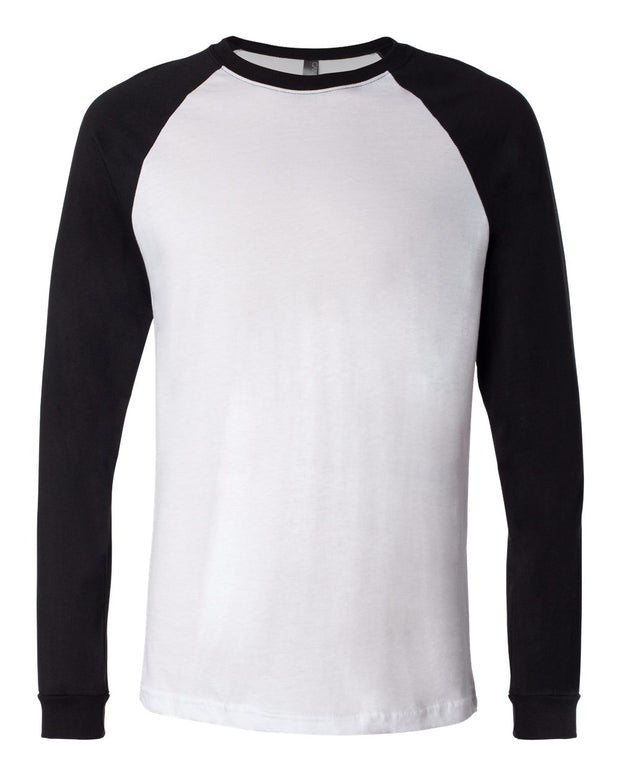 BELLA + CANVAS Long Sleeve Jersey Baseball Tee - 3000