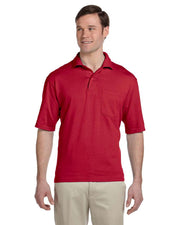 JERZEES - SpotShield® 50/50 Polo with Pocket - 436MPR