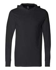 BELLA + CANVAS Jersey Hooded Long Sleeve Tee - 3512