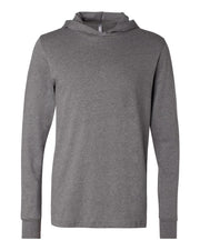 BELLA + CANVAS Jersey Hooded Long Sleeve Tee - 3512