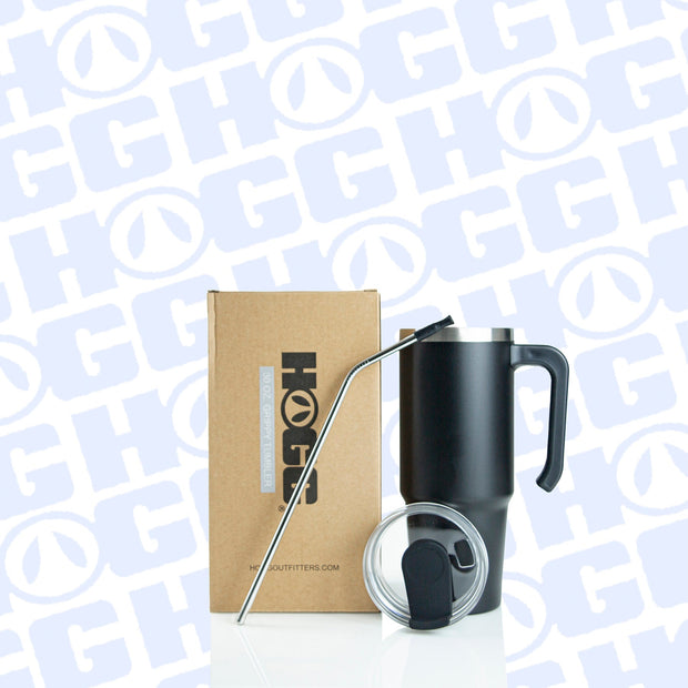 30oz POWDER COATED GRIPPY TUMBLER
