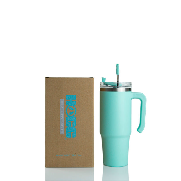 30oz POWDER COATED GRIPPY TUMBLER