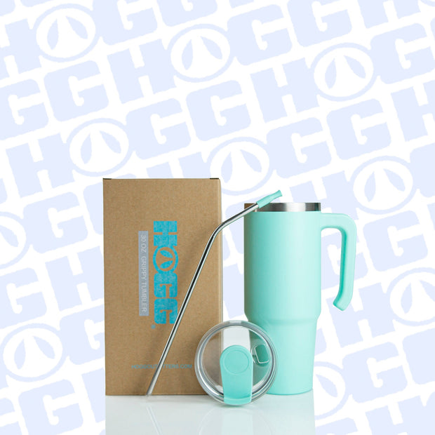 30oz POWDER COATED GRIPPY TUMBLER