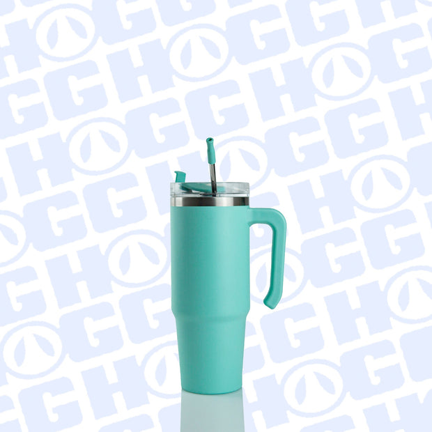 30oz POWDER COATED GRIPPY TUMBLER