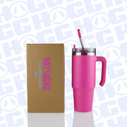 30oz POWDER COATED GRIPPY TUMBLER