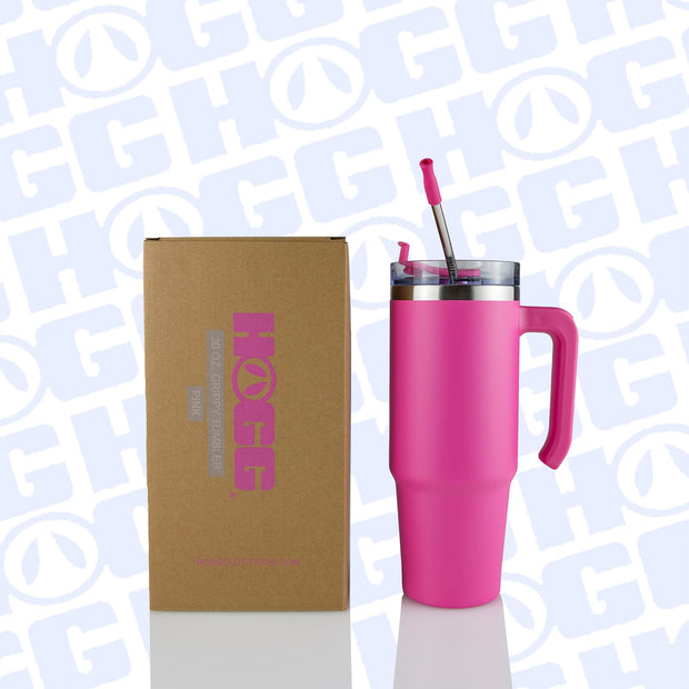 30oz POWDER COATED GRIPPY TUMBLER