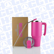 30oz POWDER COATED GRIPPY TUMBLER