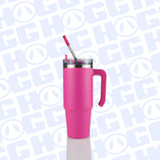 30oz POWDER COATED GRIPPY TUMBLER