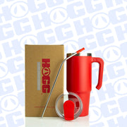 30oz POWDER COATED GRIPPY TUMBLER