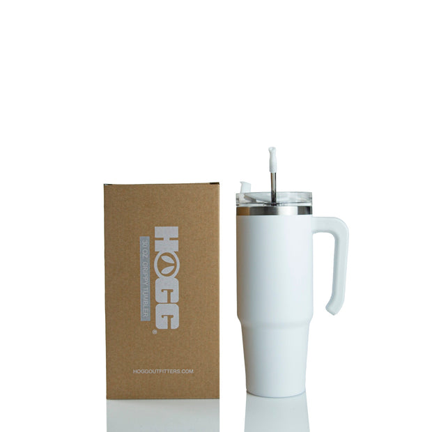 30oz POWDER COATED GRIPPY TUMBLER