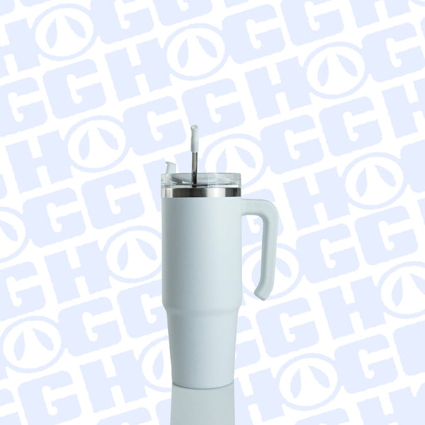 30oz POWDER COATED GRIPPY TUMBLER