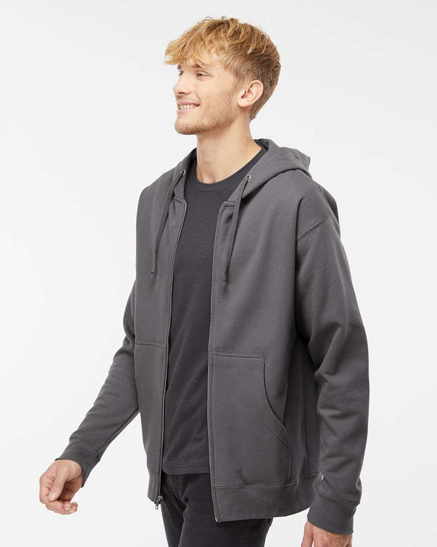 Independent Trading Co. - Midweight Full-Zip Hooded Sweatshirt - SS4500Z