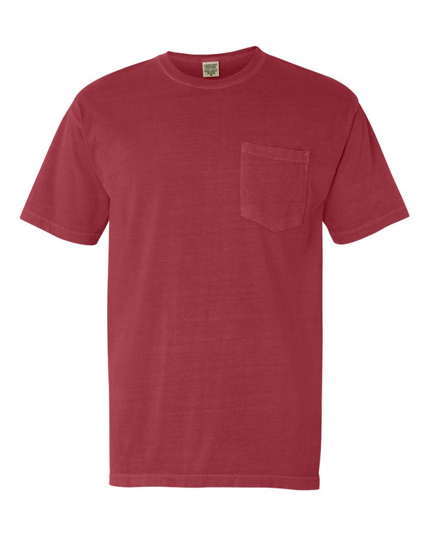 Comfort Colors Garment-Dyed Heavyweight Pocket T-Shirt 6030