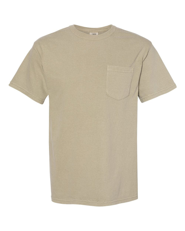 Comfort Colors Garment-Dyed Heavyweight Pocket T-Shirt 6030