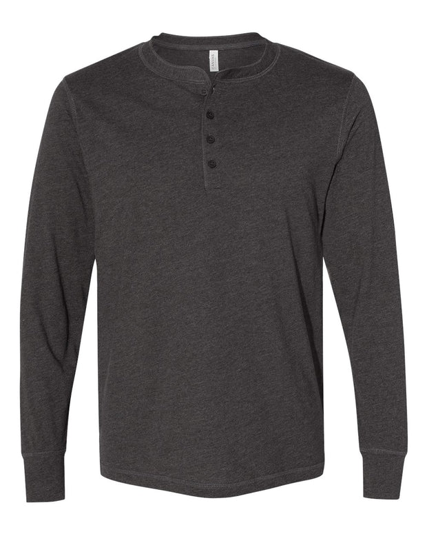 BELLA + CANVAS Jersey Henley - 3150