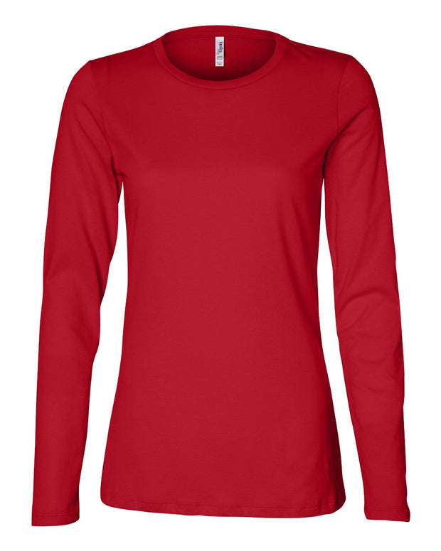 Women’s Relaxed Jersey Long Sleeve Tee - BELLA + CANVAS 6450