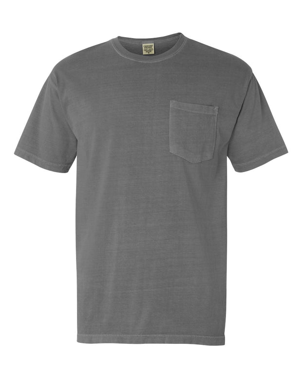 Comfort Colors Garment-Dyed Heavyweight Pocket T-Shirt 6030