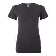 BELLA + CANVAS Women’s Jersey Deep V-Neck Tee - BELLA + CANVAS 6035