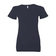 BELLA + CANVAS Women’s Jersey Deep V-Neck Tee - BELLA + CANVAS 6035
