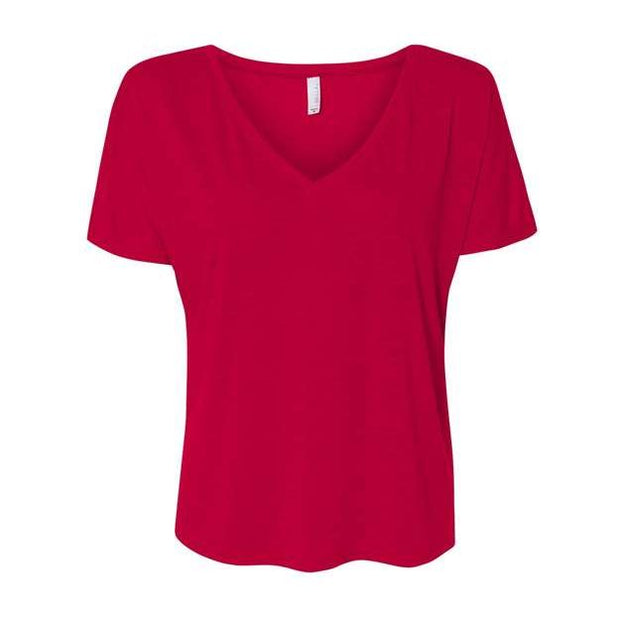 BELLA + CANVAS Women’s Slouchy V-Neck Tee - BELLA + CANVAS 8815