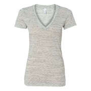BELLA + CANVAS Women’s Jersey Deep V-Neck Tee - BELLA + CANVAS 6035
