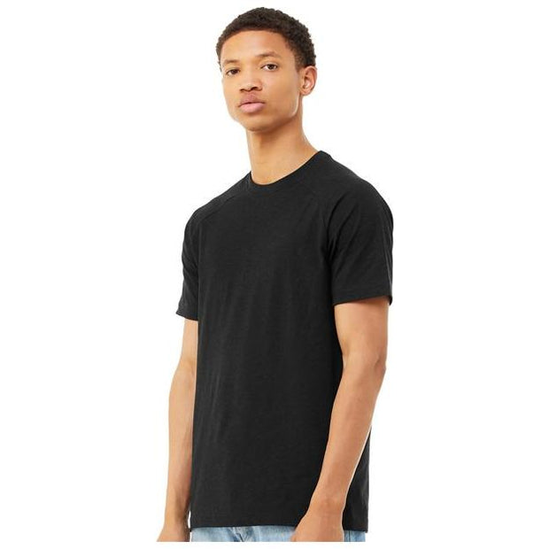 BELLA + CANVAS Men's Heather CVC Raglan Tee - 3201