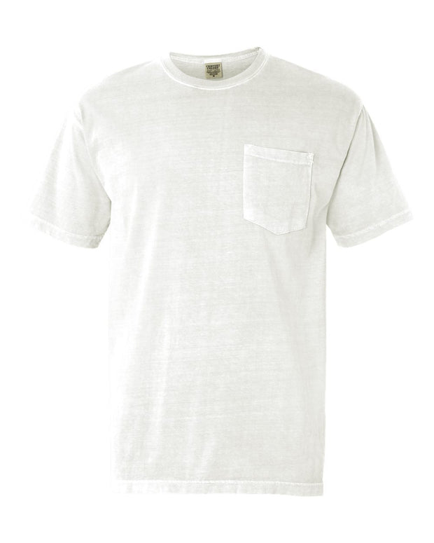 Comfort Colors Garment-Dyed Heavyweight Pocket T-Shirt 6030