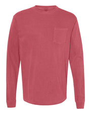 Comfort Colors Garment-Dyed Heavyweight Long Sleeve Pocket T-Shirt - 4410