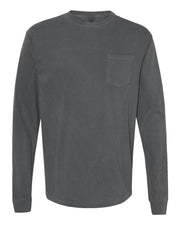 Comfort Colors Garment-Dyed Heavyweight Long Sleeve Pocket T-Shirt - 4410