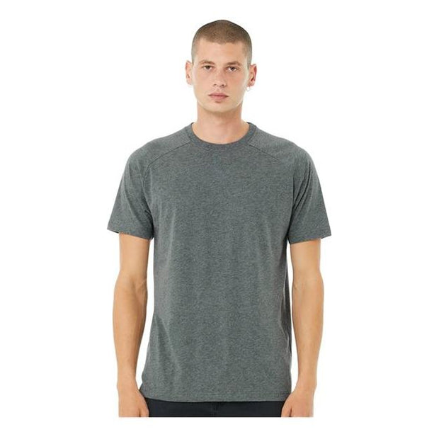 BELLA + CANVAS Men's Heather CVC Raglan Tee - 3201