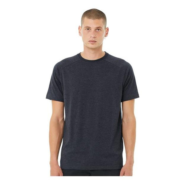 BELLA + CANVAS Men's Heather CVC Raglan Tee - 3201