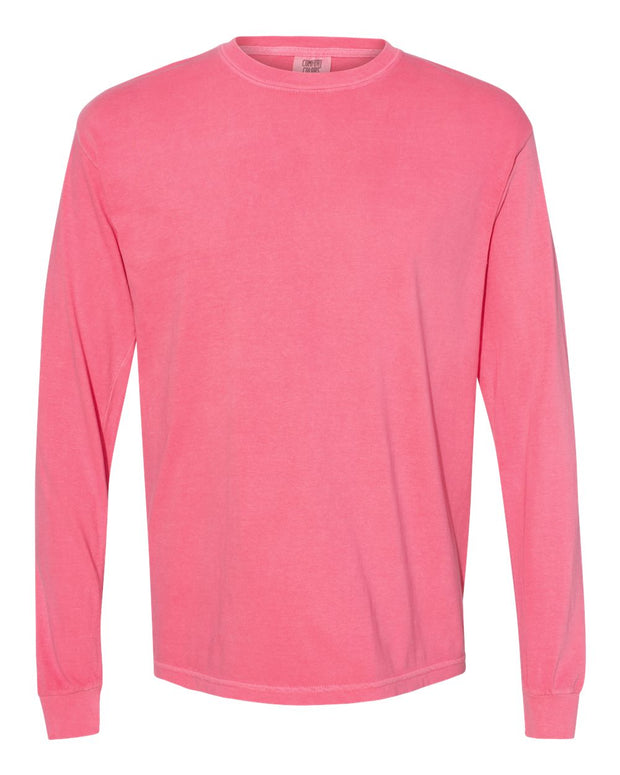 Comfort Colors Garment-Dyed Heavyweight Long Sleeve T-Shirt - 6014