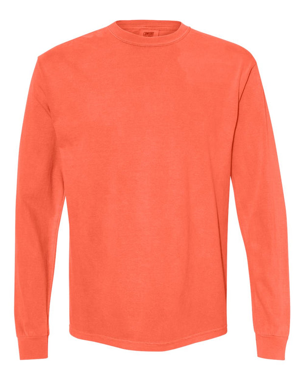 Comfort Colors Garment-Dyed Heavyweight Long Sleeve T-Shirt - 6014