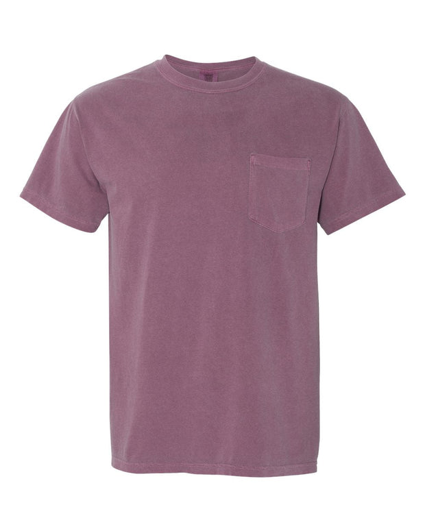 Comfort Colors Garment-Dyed Heavyweight Pocket T-Shirt 6030