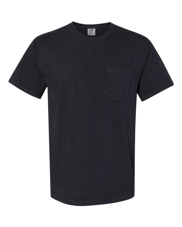 Comfort Colors Garment-Dyed Heavyweight Pocket T-Shirt 6030